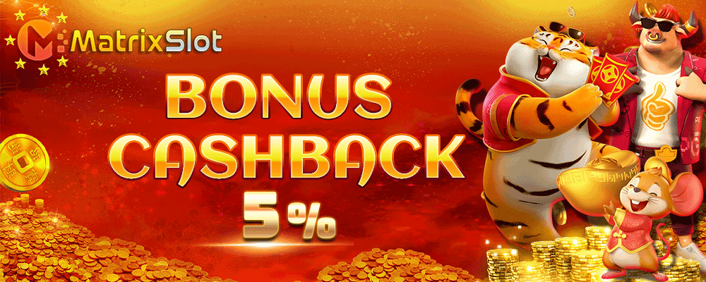 Bonus Cashback 5%